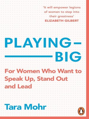 cover image of Playing Big